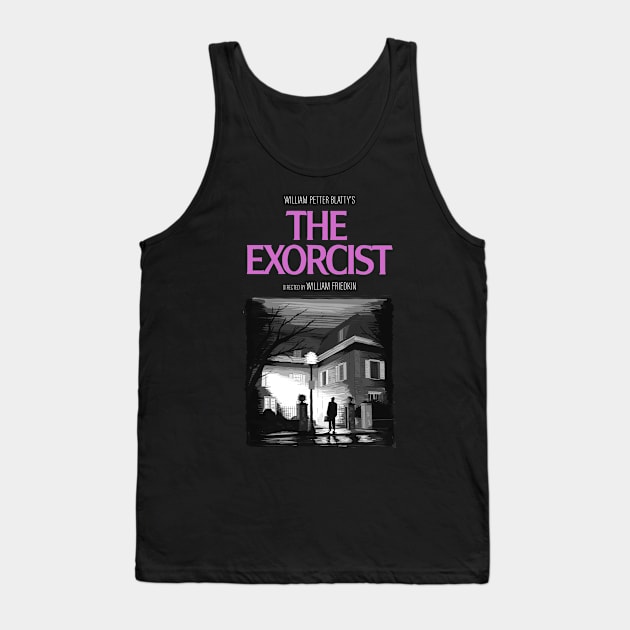 The Exorcist Illustration with title Tank Top by burrotees